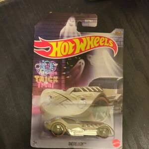 Diesel Boy Mattel Silver Hot Wheels Car Futuristic Design